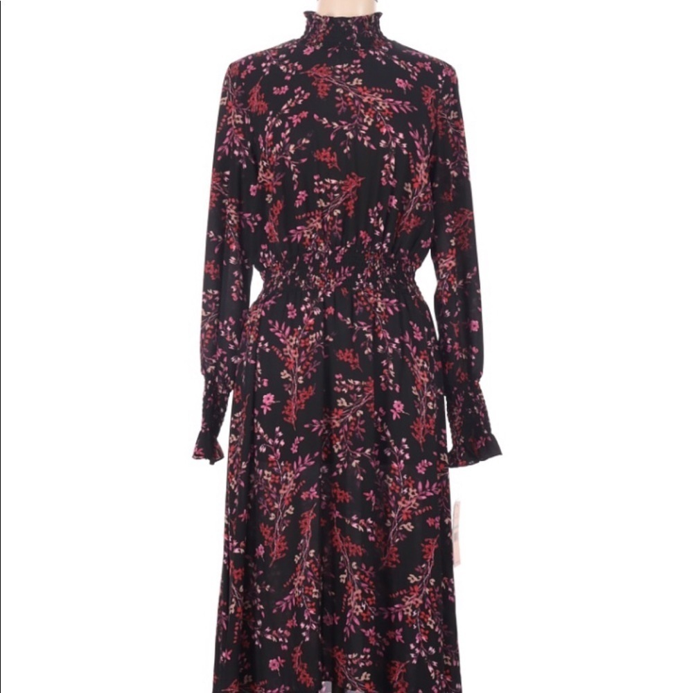 NANETTE LEPORE size 8 dragonfruit NWT floral dress